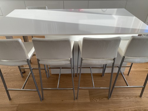 Sgabelli ecopelle sgabello - sgabelli,