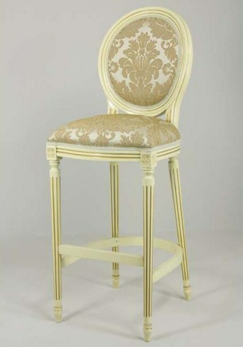 Sgabello fusto legno - legno, 2