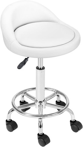 Sgabello con ruote seduta - ruote,,